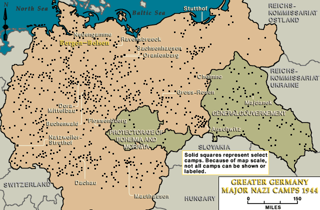 Belsen Map