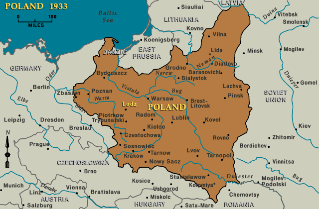 Interwar Maps of Poland (1918-1939)