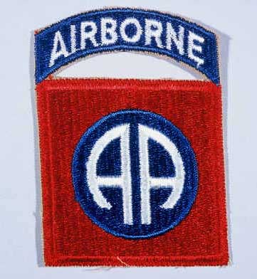 Insignia of the 82nd Airborne Division. The nickname for the 82nd Airborne 