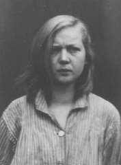Emmi G., a 16-year-old housemaid diagnosed as schizophrenic. She was sterilized and sent to the Meseritz-Obrawalde euthanasia center where she was killed with an overdose of tranquilizers on December 7, 1942. Place and date uncertain.