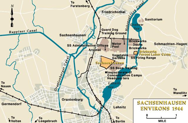  Sachsenhausen  environs 1944