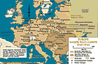I principali campi nazisti in Europa; evidenziato in...