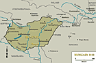 Hungary 1933, Szeged indicated