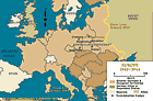 Europe 1943-1944, Treblinka indicated