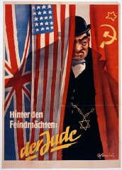 Propaganda Nazi sering menggambarkan Yahudi sebagai...