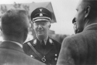 El jefe de las SS Heinrich Himmler.