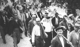 Jews drafted into the Hungarian Labor Service System...