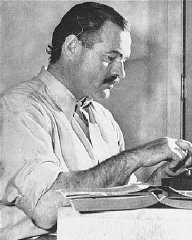 Ernest Hemingway in the U.S., ca. 1950