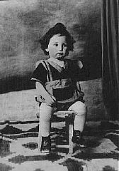 An 18-month-old Jewish boy, Chaim Leib, who was murdered...
