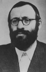 Le rabbin Mikhaël Dov Weissmandel, chef du Groupe de...