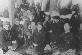 Deportación de judíos de Skopje, punto de concentración...