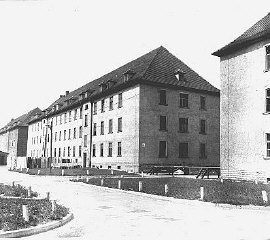 Campo de Ebelsberg: Alojamento para judeus deslocados...