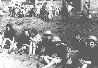 Some of the Polish Jewish refugee children known as...