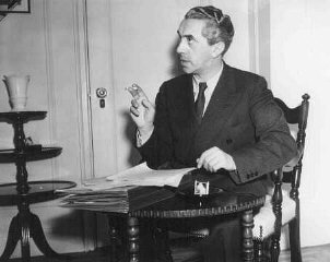 Ernst Toller in New York, May 1939
