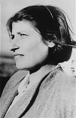 Zivia Lubetkin, a founder of the Jewish Fighting Organization...