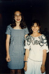 1991 photograph of Aron and Lisa's granddaughters...