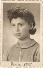 Photograph of Regina (Renia) taken on June 2, 1945...