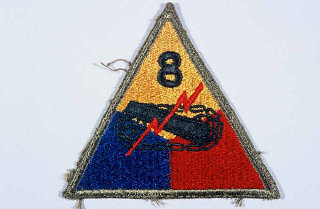 Insignia of the 8th Armored Division.