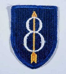 Insignia of the 8th Infantry Division.