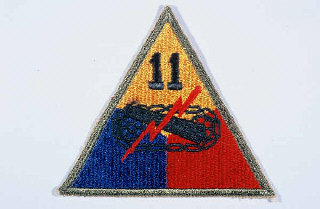 Insignia of the 11th Armored Division.