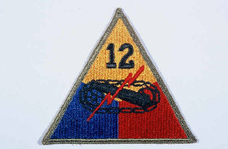 Insignia of the 12th Armored Division.