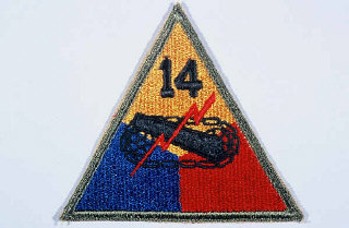 Insignia of the 14th Armored Division.