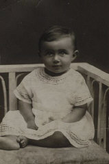Blanka at about 1 year old, ca. 1923.