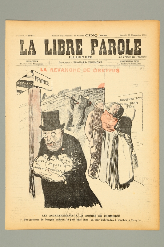 Édouard Drumont et La Libre parole illustrée : la caricature, figure  majeure du discours antisémite ?