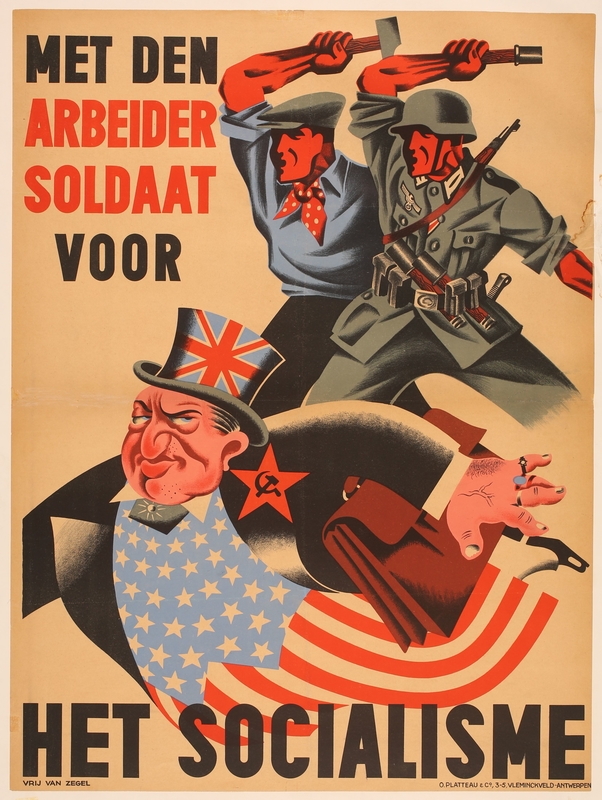 mussolini propaganda posters english