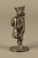 Pewter pepper shaker as a bearded Jewish peddler in tricorn hat ...