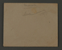 Envelope used by an administrative department of the Kovno ghetto
