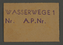 Work assignment slip from the Kovno ghetto for waterway [canal] construction