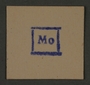 Date stamp impression from an administrative department of the Kovno ghetto