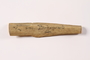 Animal bone souvenir with an inscription acquired by a Kindertransport refugee