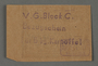 Earnings coupon issued by the Labor Office of the Kovno ghetto