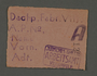 Work assignment slip from the Kovno ghetto