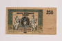 1918 bank note brought to the United States by a Jewish family fleeing Nazi Germany