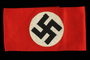Nazi swastika armband acquired by an American POW