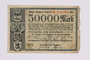 German 50000 mark scrip