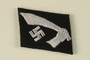 Waffen-Gebirgs-Division der SS "Handschar" (Kroatische Nr. 1) collar tab acquired by an American soldier