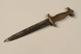 Haenel SA Sachsen M1933 service dagger with etched motto