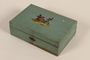 Green school box carried by a Kindertransport refugee