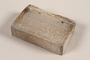 Unused brown soap bar with jagged top imprinted RIF 0367