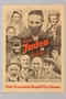 Antisemitic Der Stürmer advertising flier showing several Jewish people smiling