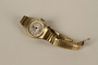 Woman's engraved gold wrist watch given to one inmate by another in Auschwitz
