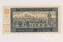 German occupation currency note, 100 kronen,  issued in the Protectorate of Bohemia and Moravia
