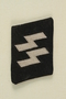 Unused Waffen-SS collar tab acquired postwar by a US soldier