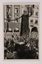 Cigarette card photo of Hitler addressing a large crowd