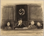 Anti-Nazi drawing published in the PM newspaper