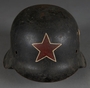 Wehrmacht helmet acquired by a US soldier